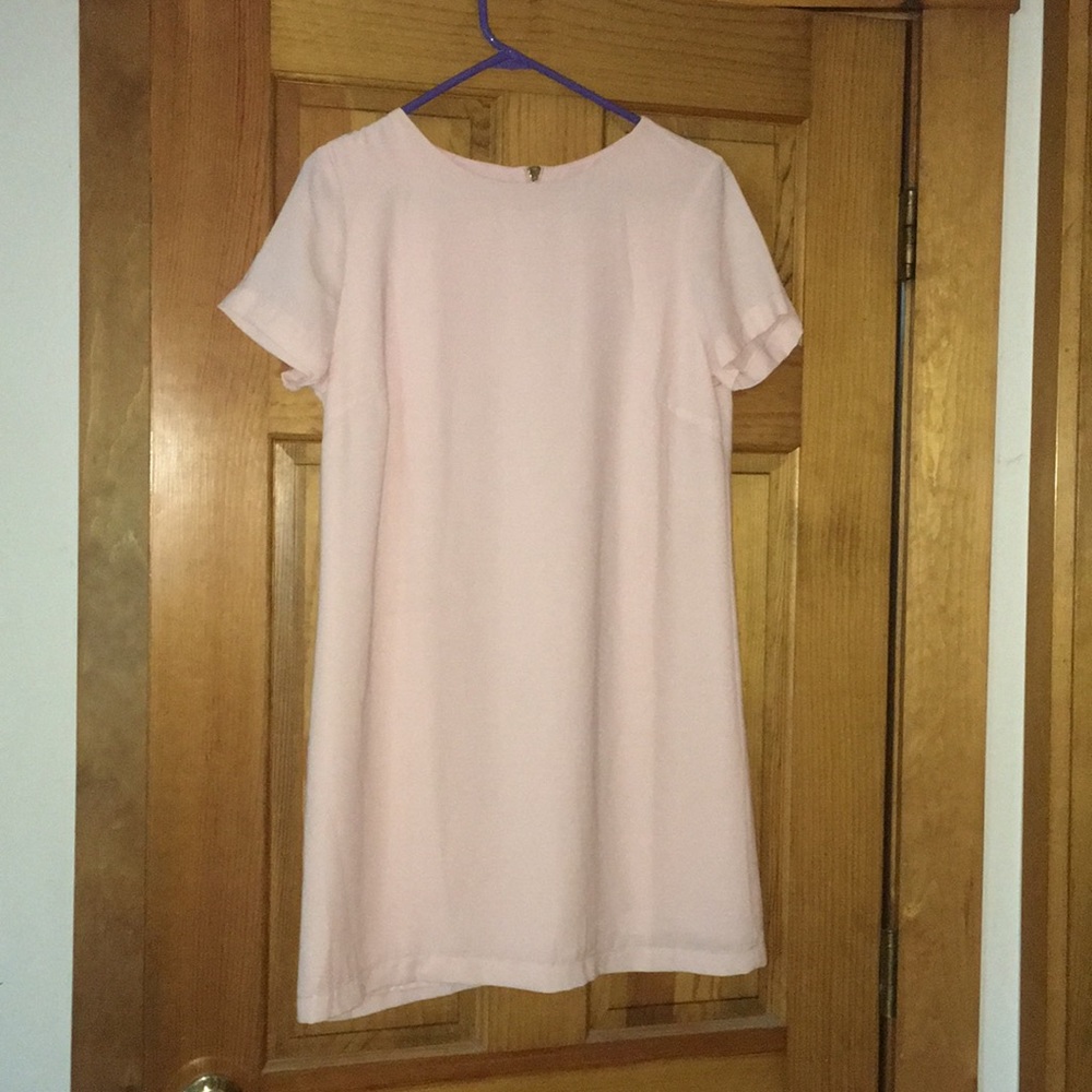 Lulus light pink shift dress